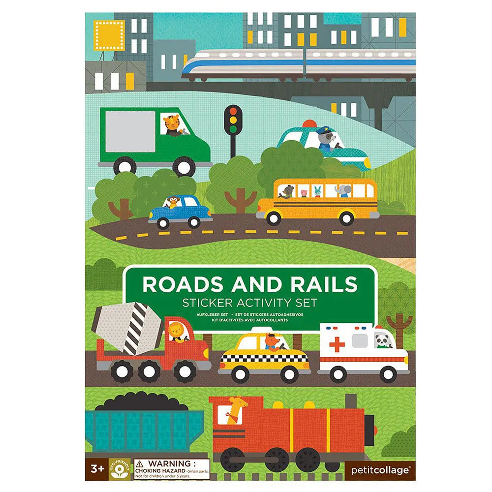 Roads & Rails Stickers