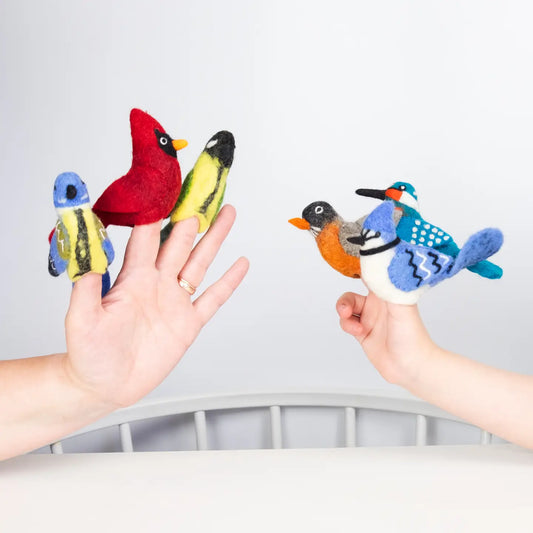 Bird Finger Puppets