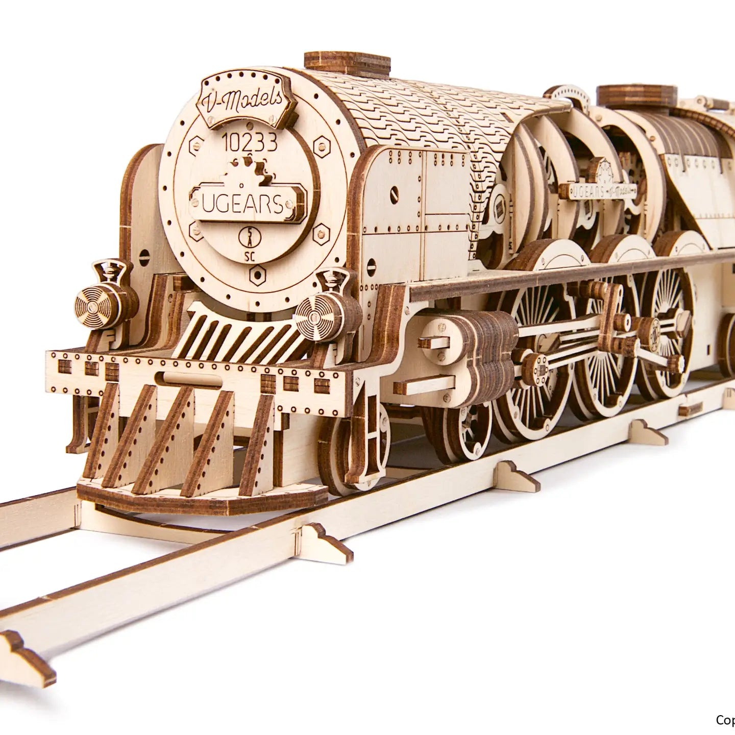 Ugears V-Express Steam Train - Wooden Puzzle