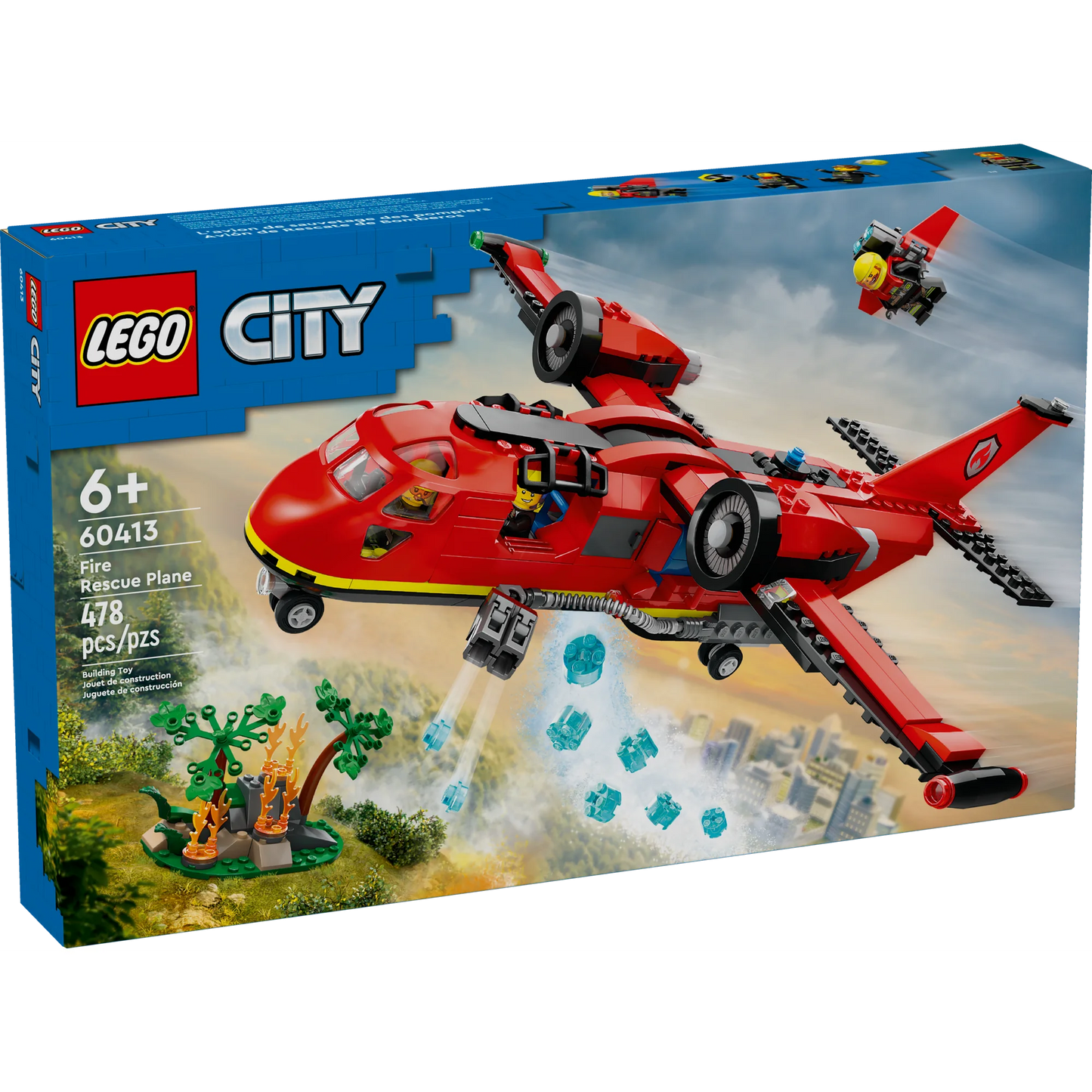 LEGO City Fire Rescue Plane