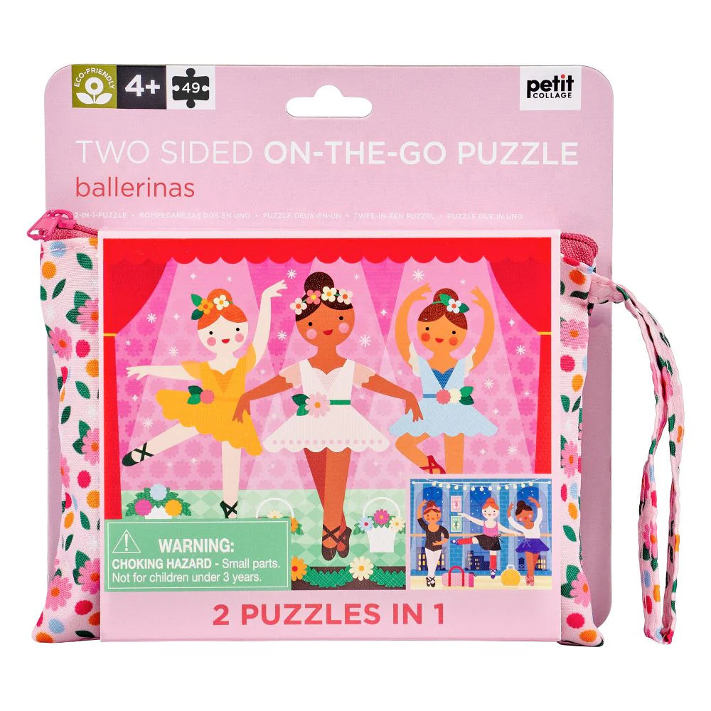 Ballerinas Two Sided On-TO-Go Puzzle