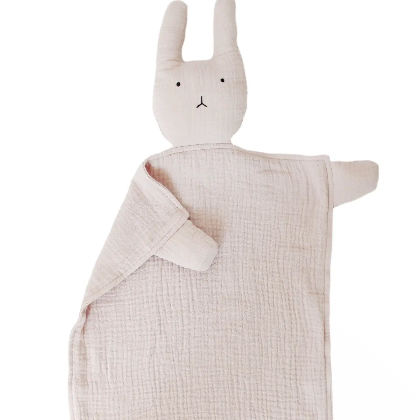 Organic Cotton Bunny Lovey Blanket