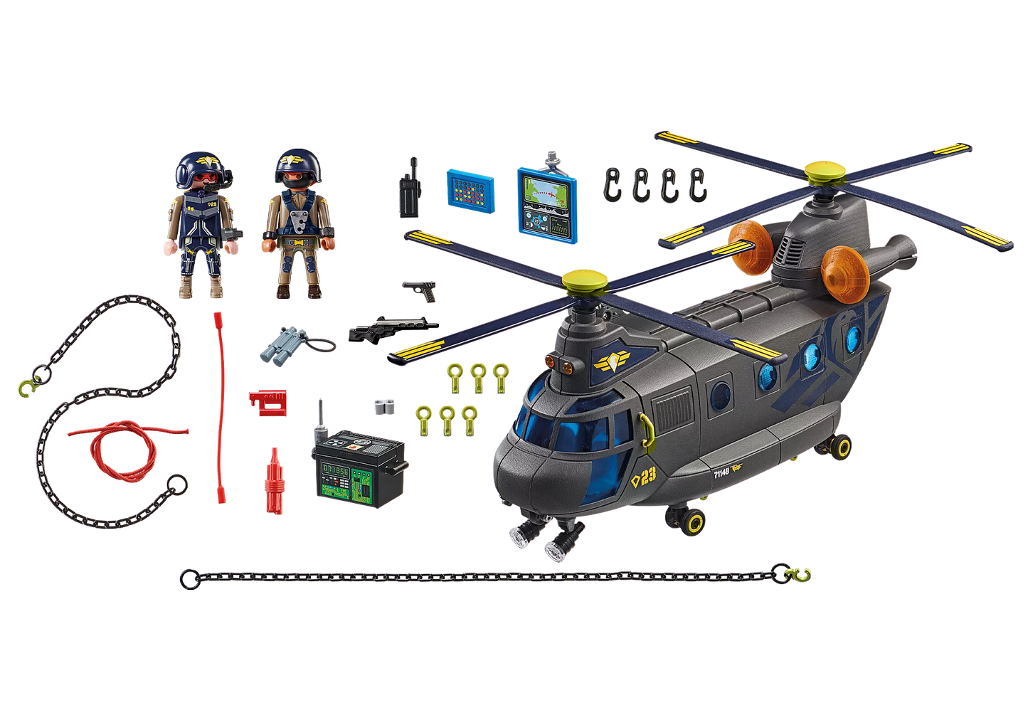 Playmobil - Tactical Police: Large Helicopter