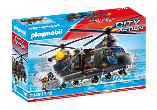 Playmobil - Tactical Police: Large Helicopter