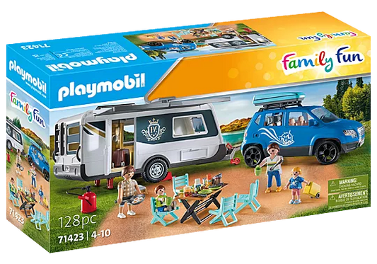 Playmobil - Caravan With Car