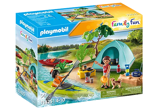 Playmobil - Camping with Campfire