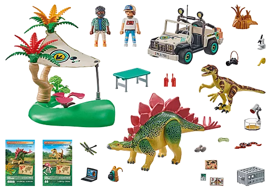 Playmobil - Research Camp With Dinos