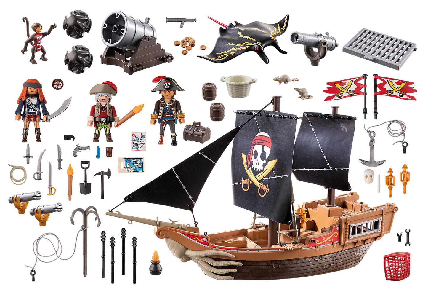 Playmobil - Large Pirate Ship