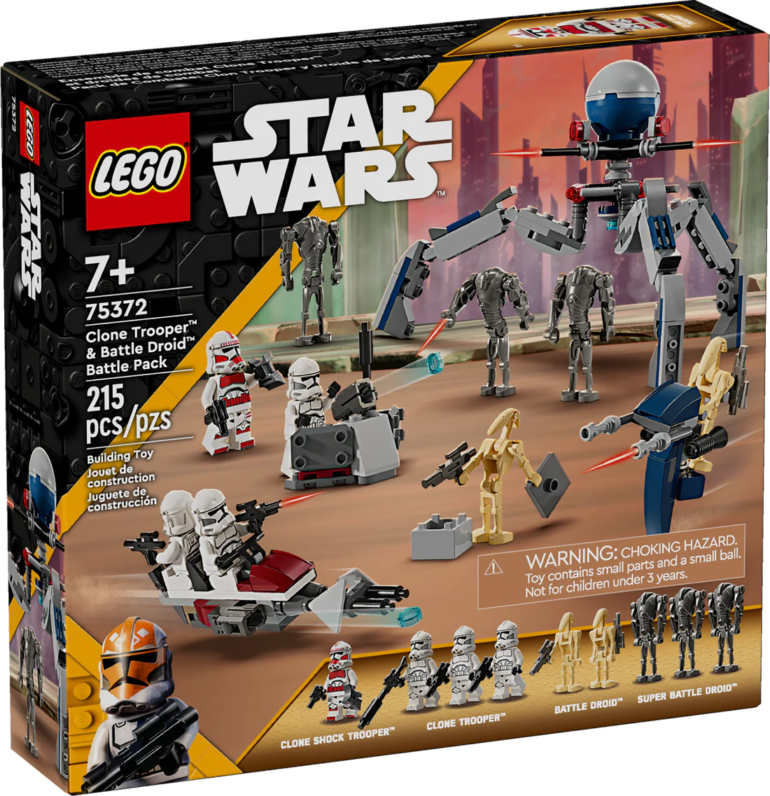 Clone Trooper and Battle Droid Battle Pack