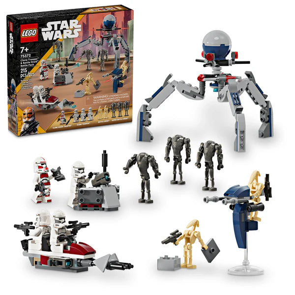 Clone Trooper and Battle Droid Battle Pack