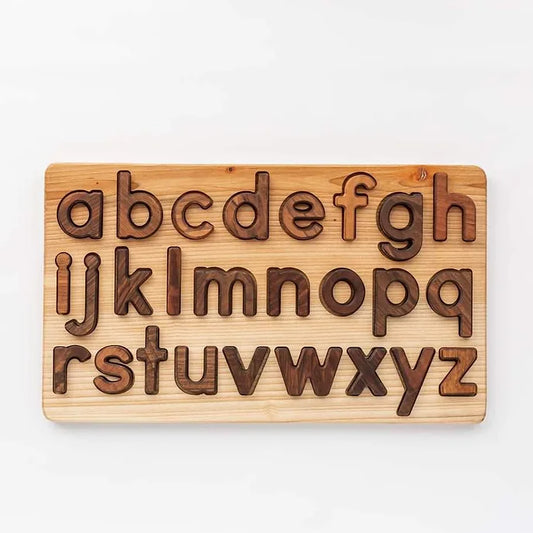 Lowercase Alphabet Puzzle - Wooden