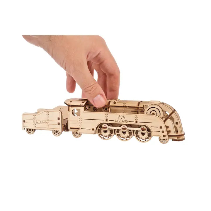 Ugears Mini Locomotive - Wooden Puzzle