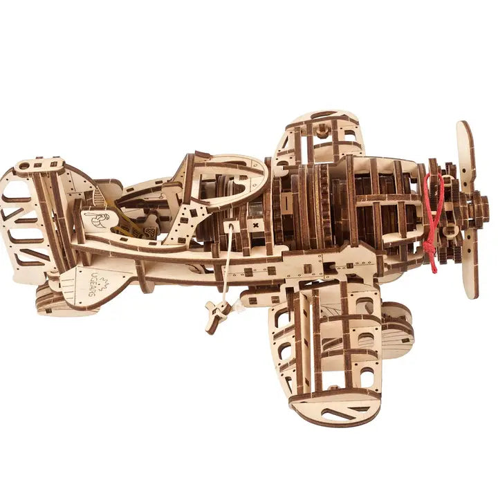 Ugears Mad Hornet Airplane - Wooden Puzzle