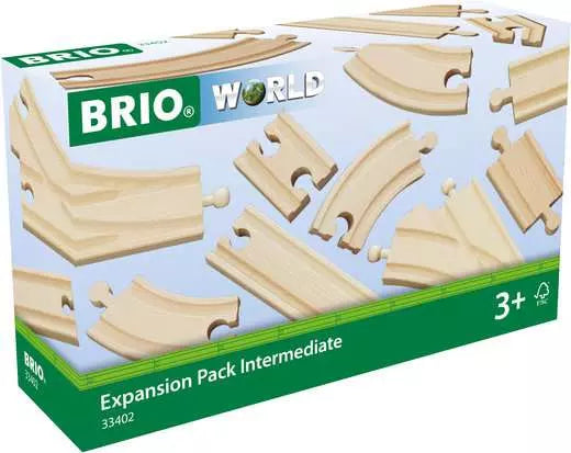 BRIO World Train Tracks Expansion Pack Intermediate