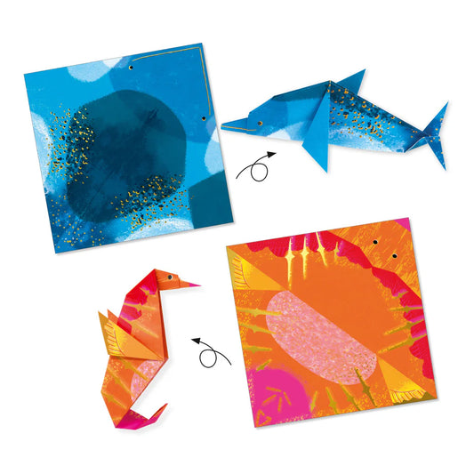 Sea Creatures Origami Kit