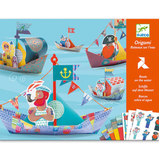 Floating Boats Origami Paper Craft Kit