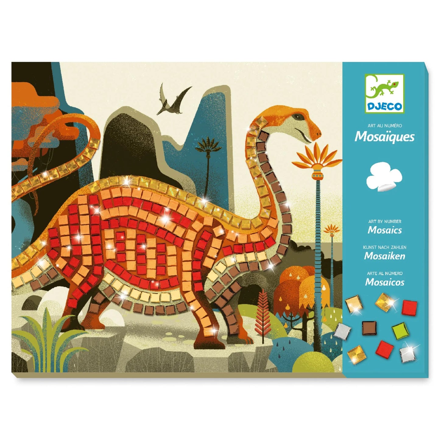 Dinosaurs Sticker Mosaic Craft Kit