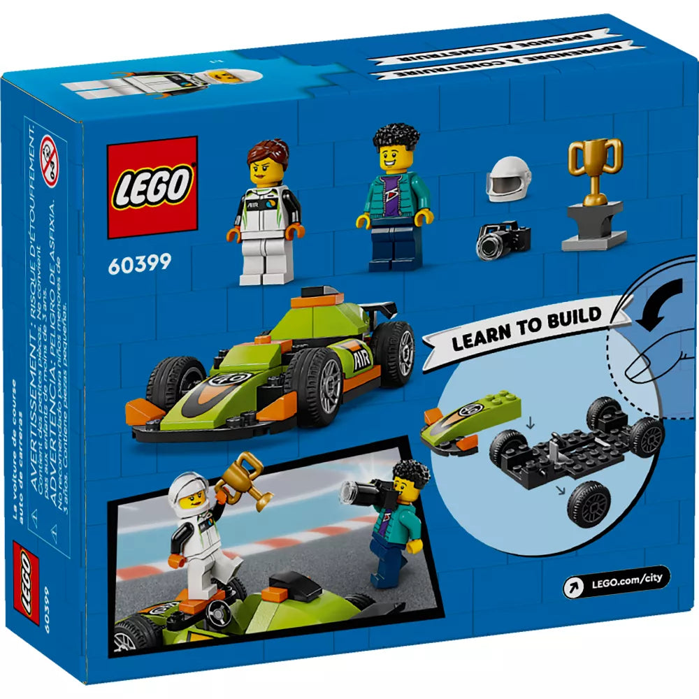 Lego City Green Race Car