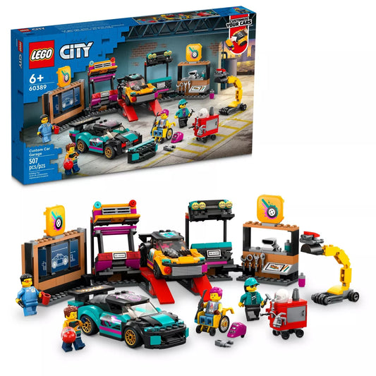 LEGO City Custom Car Garage Toy