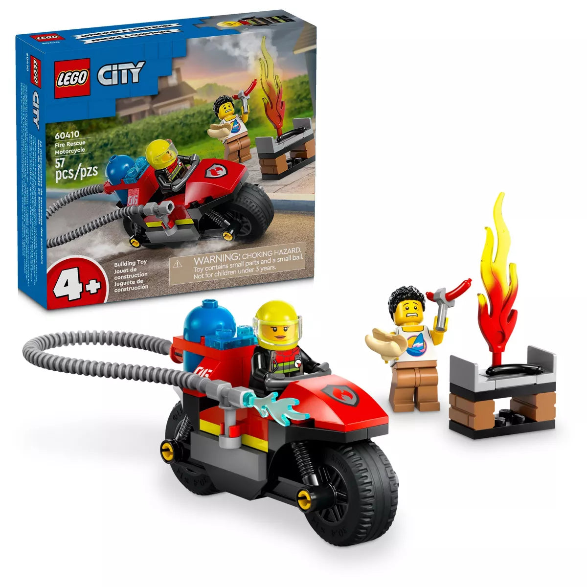 LEGO City Fire Rescue Motorcycle