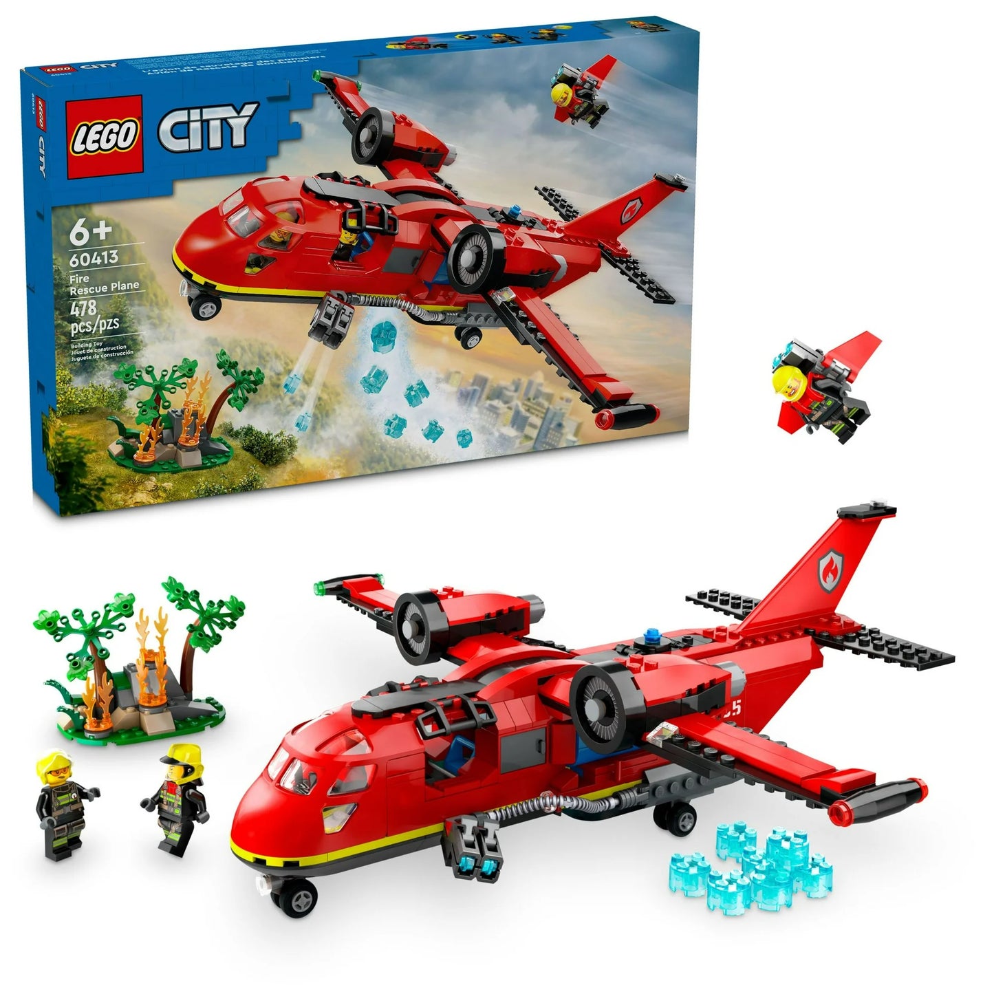 LEGO City Fire Rescue Plane