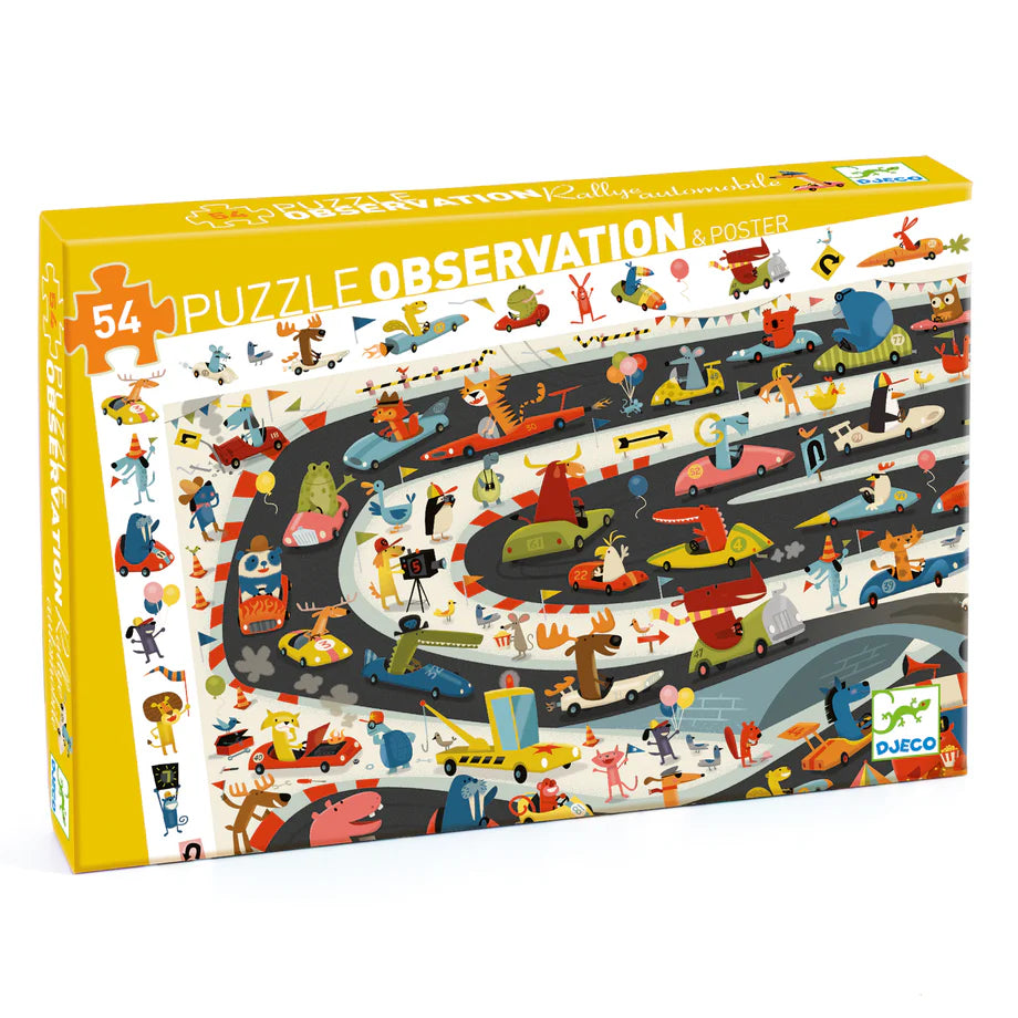 Automobile Rally- Observational Puzzle