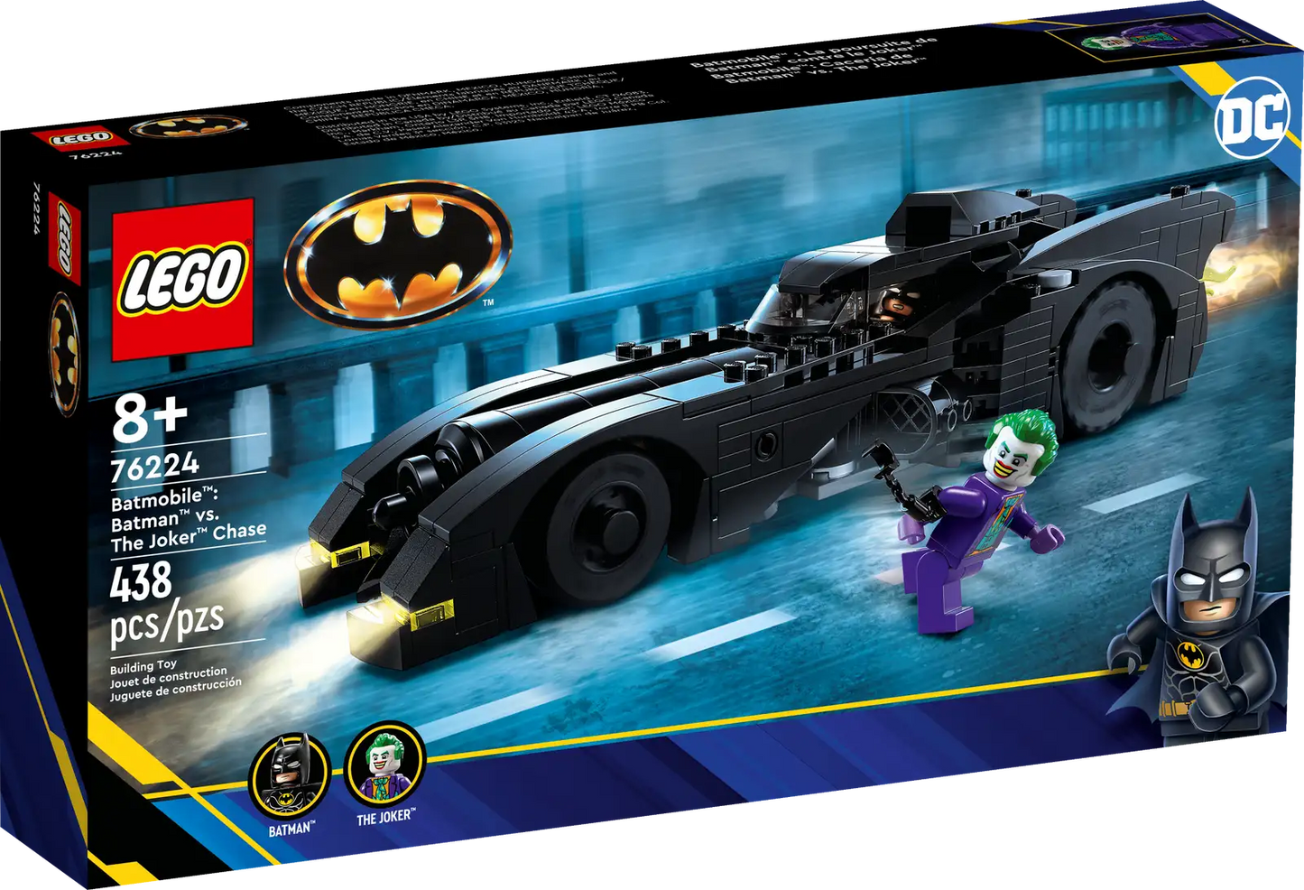 Lego Batmobile Vs The Joker Chase