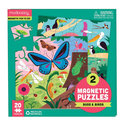 Bugs and Birds Magnetic Puzzles