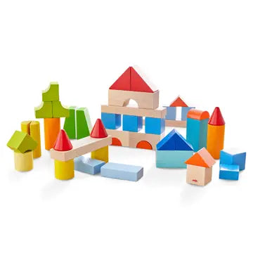 HABA Colored Building Blocks - 46 pieces