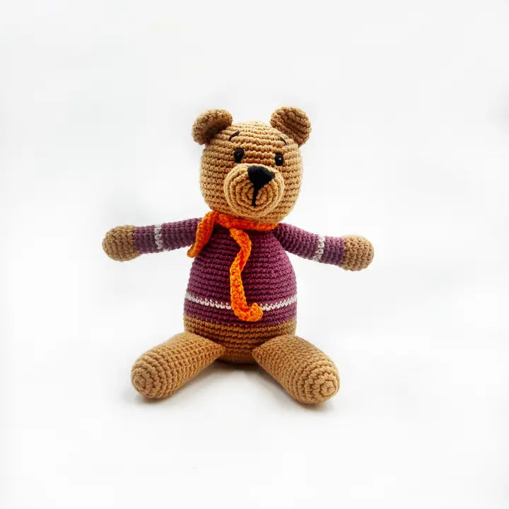 Teddy Bear Stuffed Animal - Soft Purple