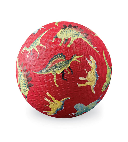 5” Dinosaurs Red Playground Ball