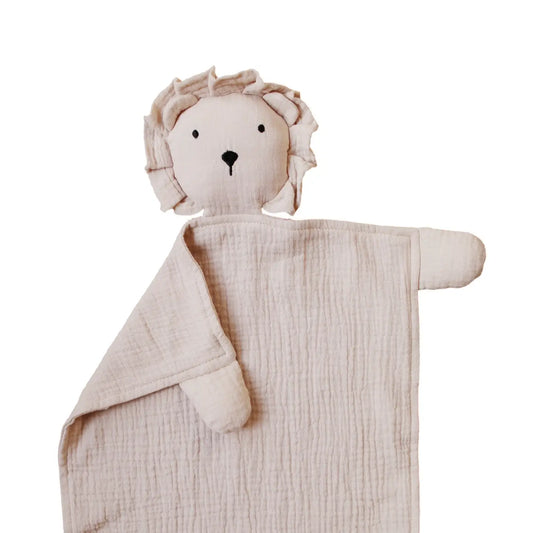 Organic Cotton Lion Lovey Blanket