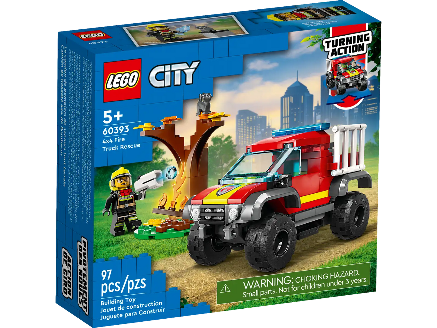 Lego 4x4 Fire Rescue Truck