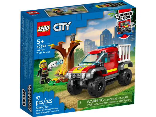 Lego 4x4 Fire Rescue Truck