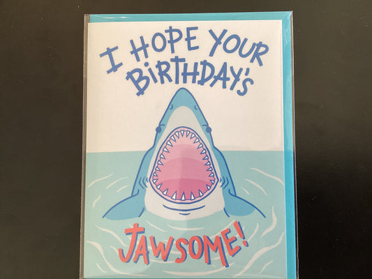 Card - Birthday Jawsome