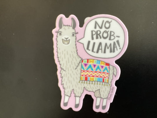 Sticker - No Probllama