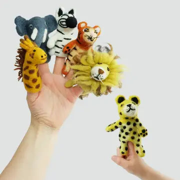 Jungle Jamboree - Felt Finger Puppet