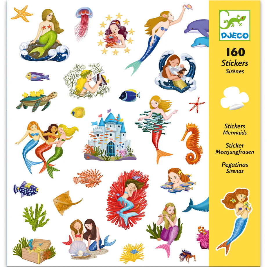 Mermaid Sticker Sheets