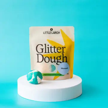 Glitter Dough | Natural Play Dough Mermaid