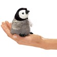 Mini Baby Emperor Penguin Puppet