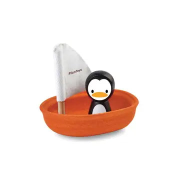 Water Boat Penguin Toy