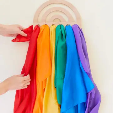 Wooden Rainbow Display