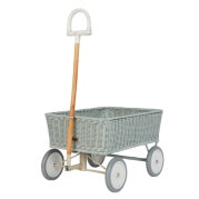 Rattan Wonder Wagon - Vintage Blue