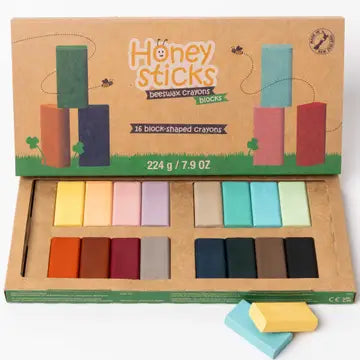 Honeysticks Crayons Blocks 16pk